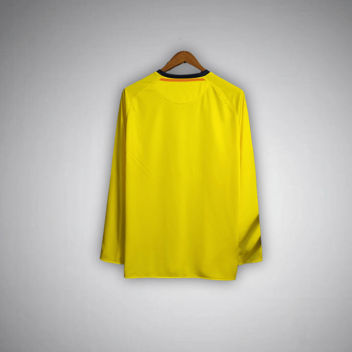 08/09 FC Barcelona Away Long Sleeve Kit - FutKulture