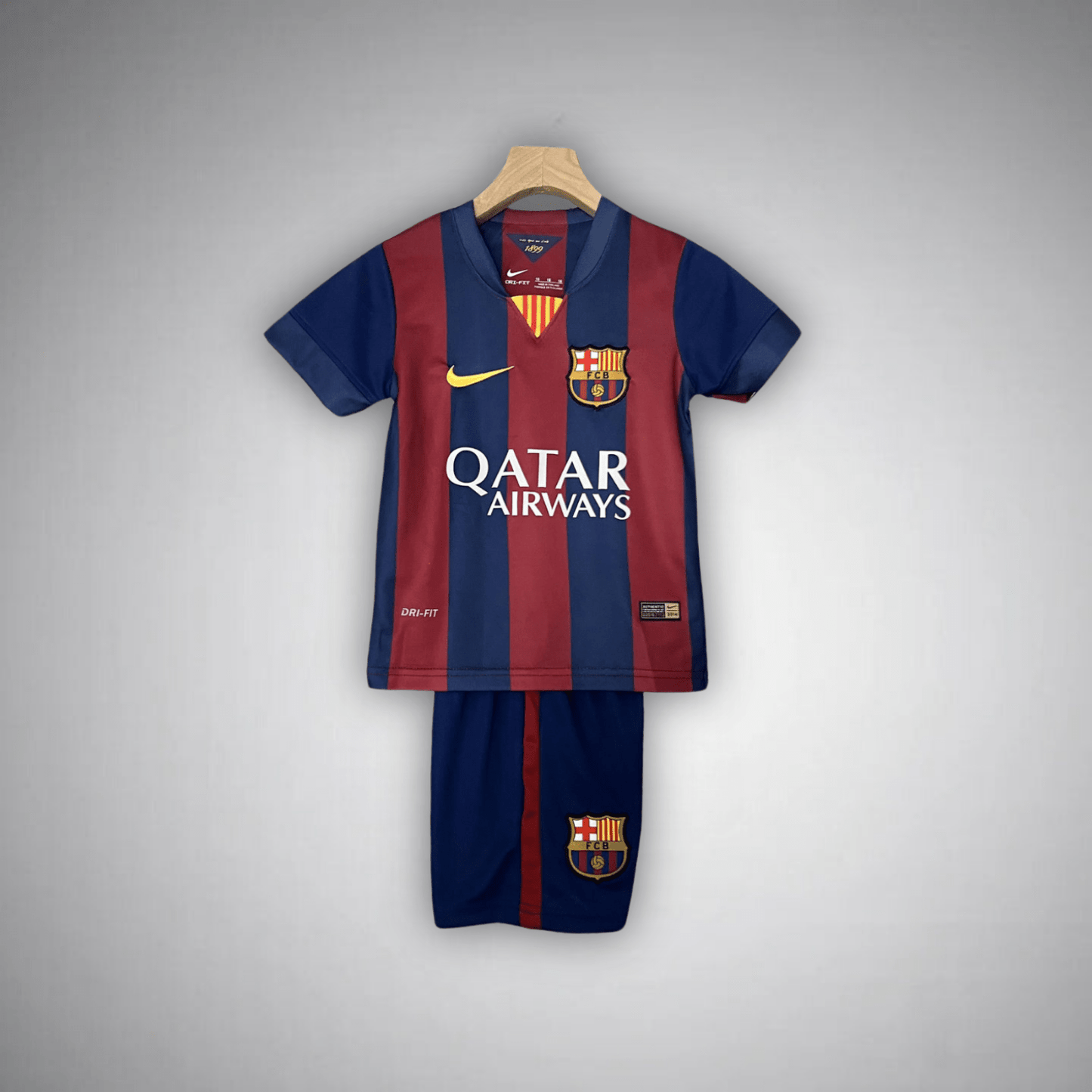 14/15 FC Barcelona Home Kids Size Kit - FutKulture