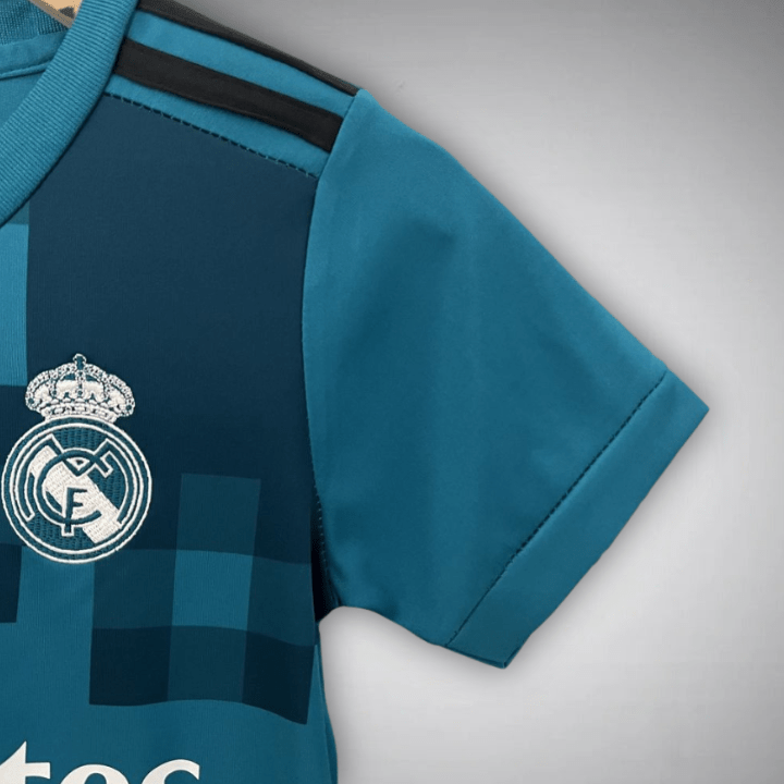 17/18 Real Madrid Third Premium Kids Size Kit - FutKulture