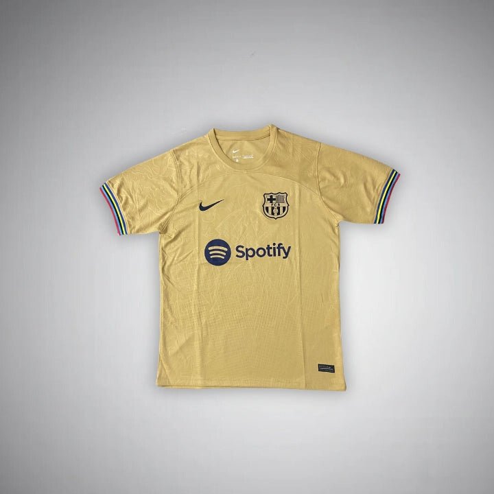 22/23 FC Barcelona Gold Premium Kit - FutKulture
