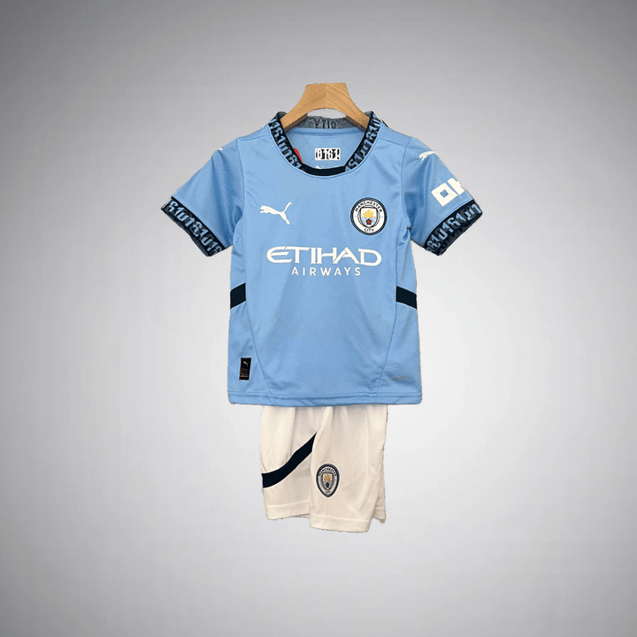 24/25 Manchester City Home Kids Size Kit - FutKulture