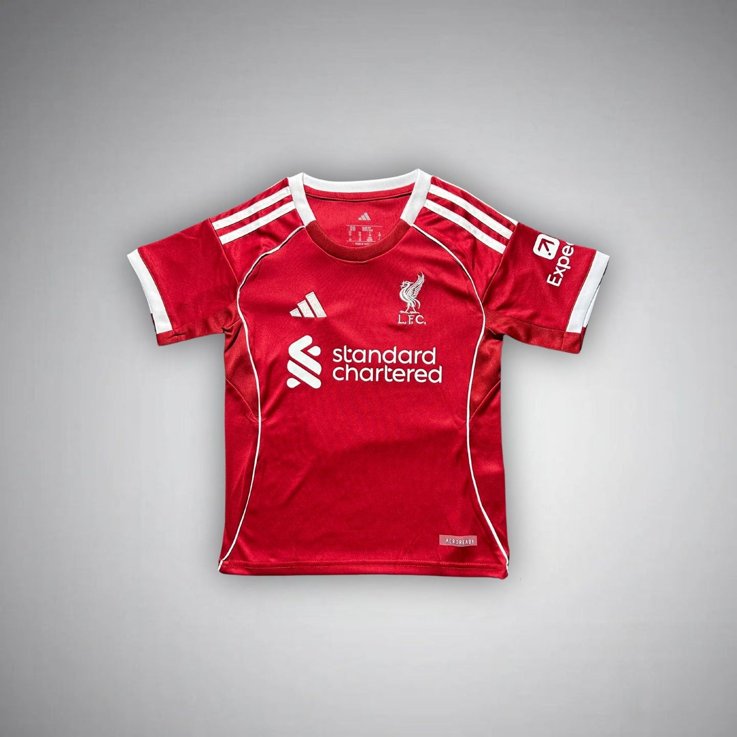 25/26 Liverpool Home Kids Size Kit - FutKulture