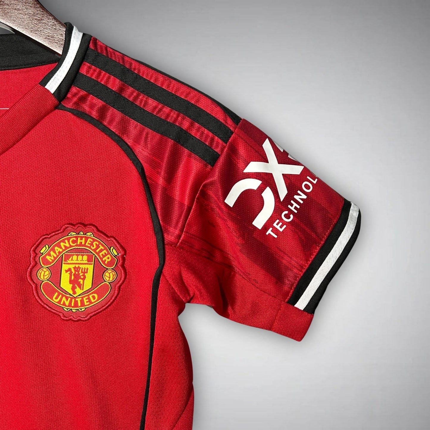 25/26 Manchester United Home Kids Size Kit - FutKulture