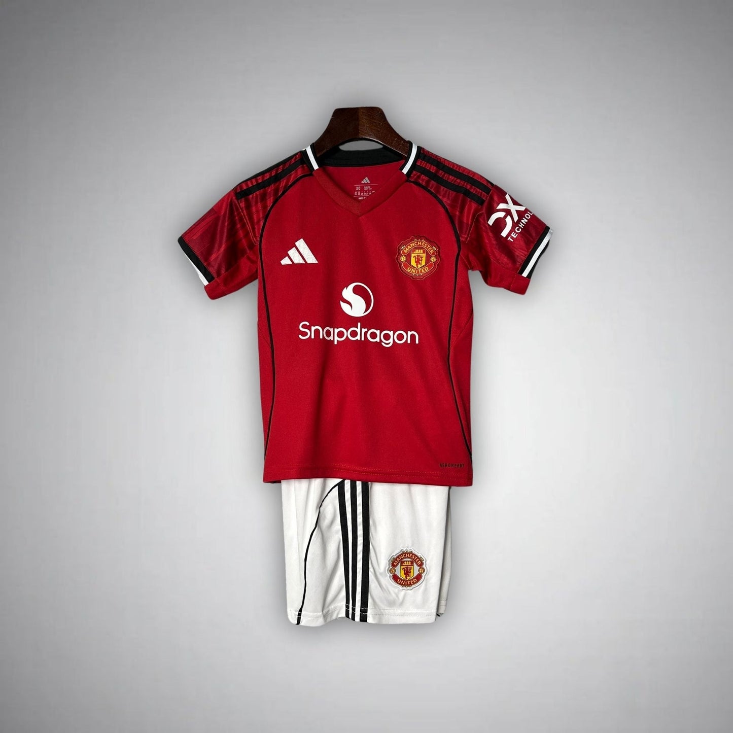 25/26 Manchester United Home Kids Size Kit - FutKulture