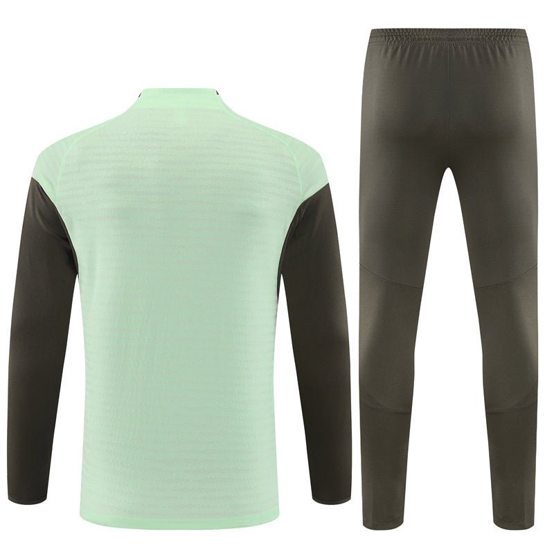 25/26 Real Madrid Training Lime Green Tracksuit