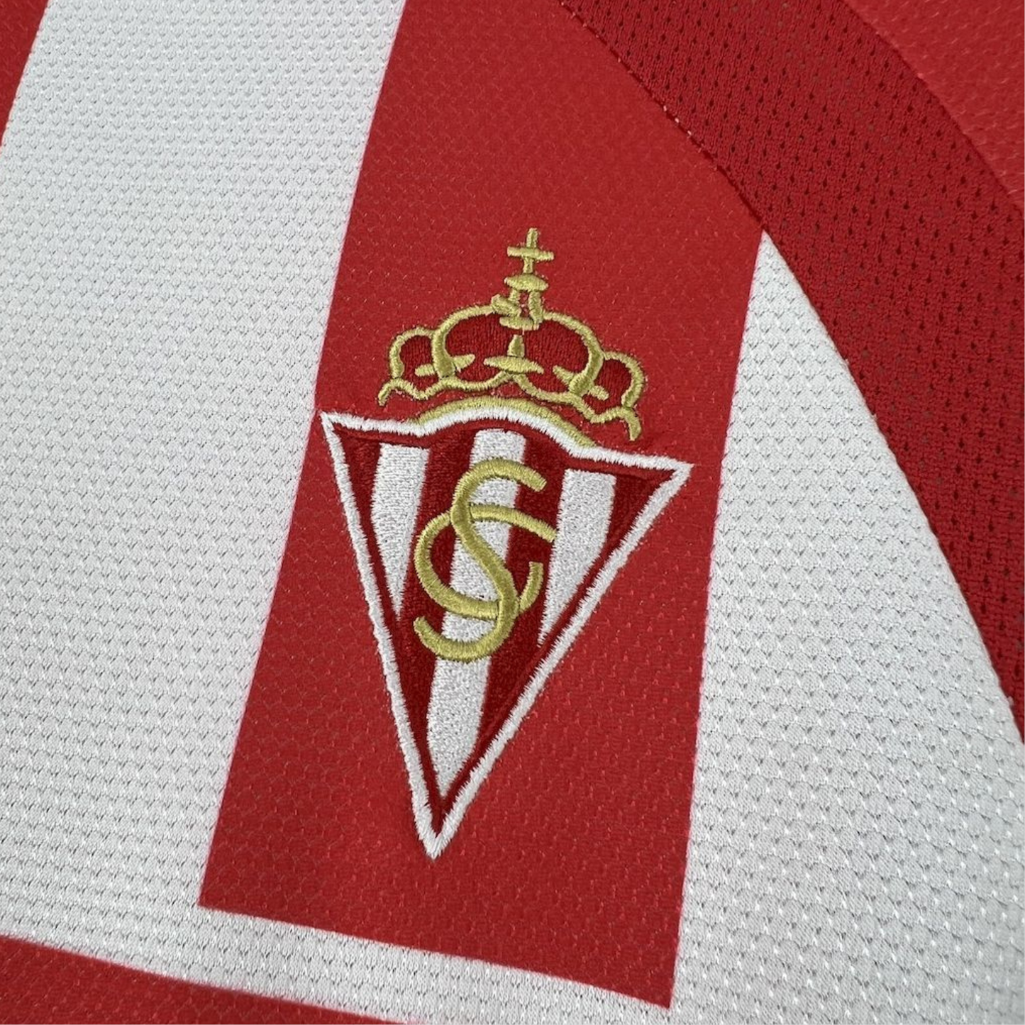 Sporting de Gijón 2008/09 Home Retro Football Kit