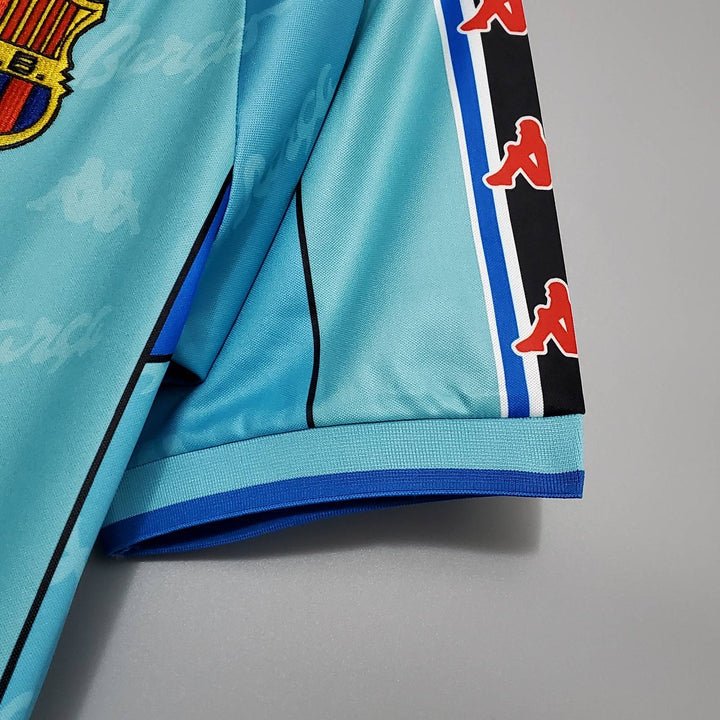96/97 FC Barcelona Away Kit - FutKulture