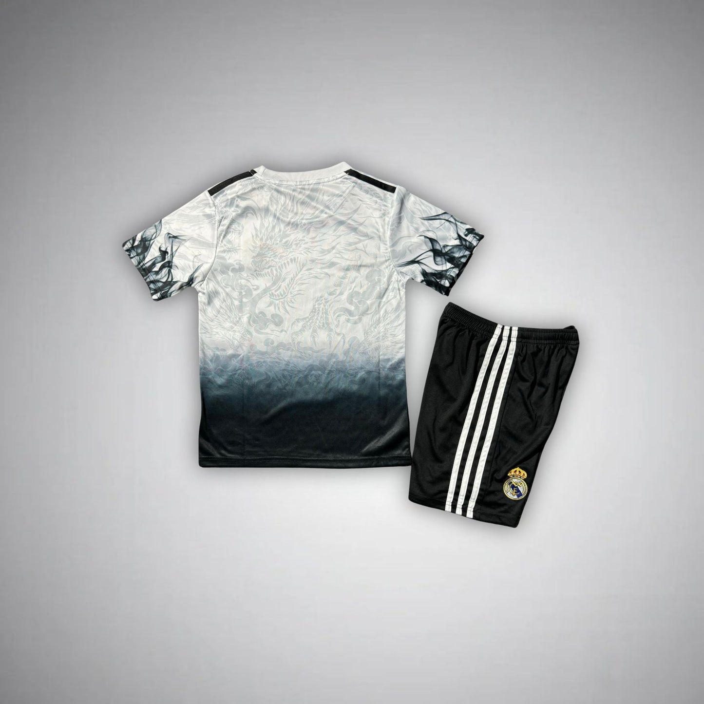 Real Madrid "Emerald Flame" Premium Kids Size Kit - FutKulture