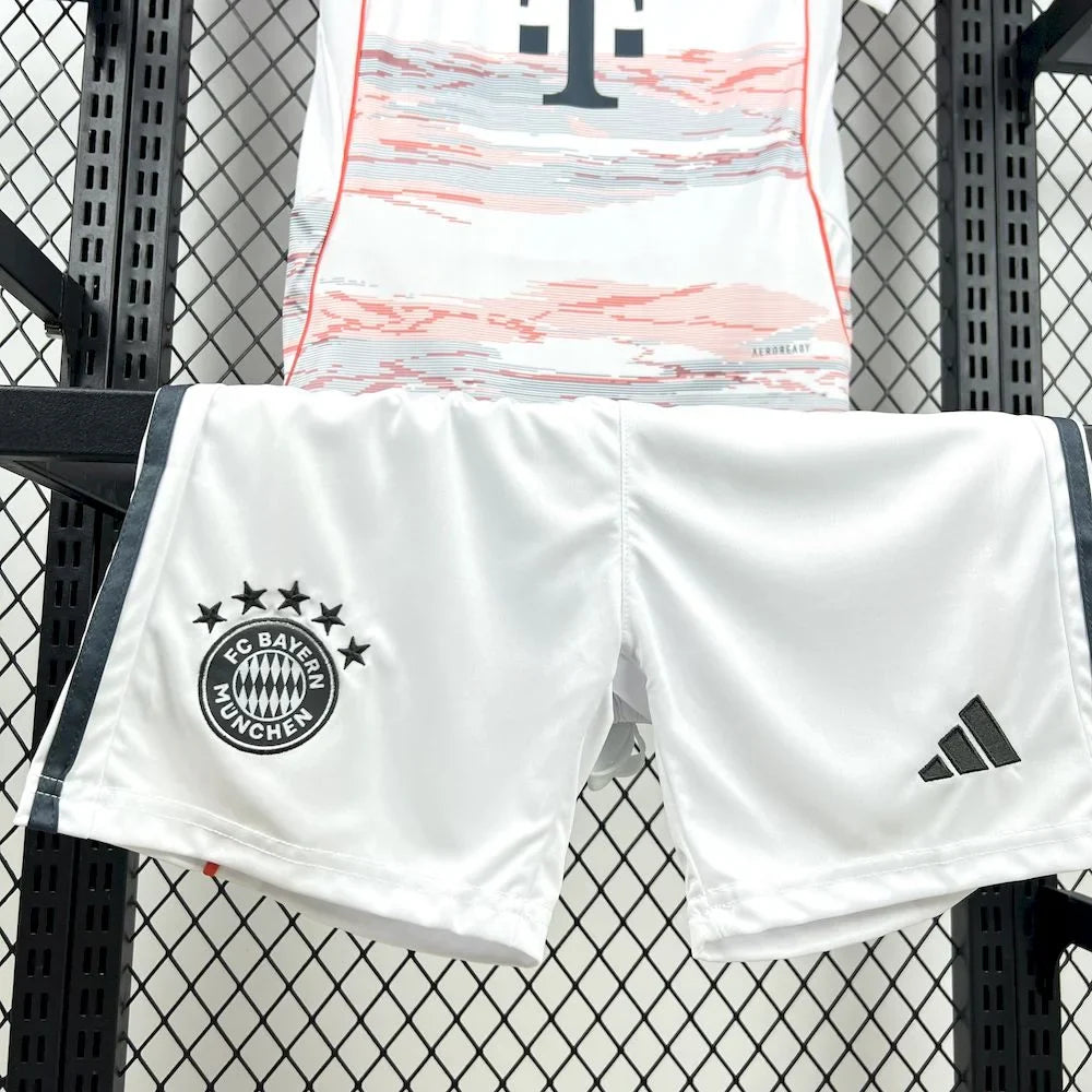 2025/2026 Bayern Munchen Away Kids Size Kit
