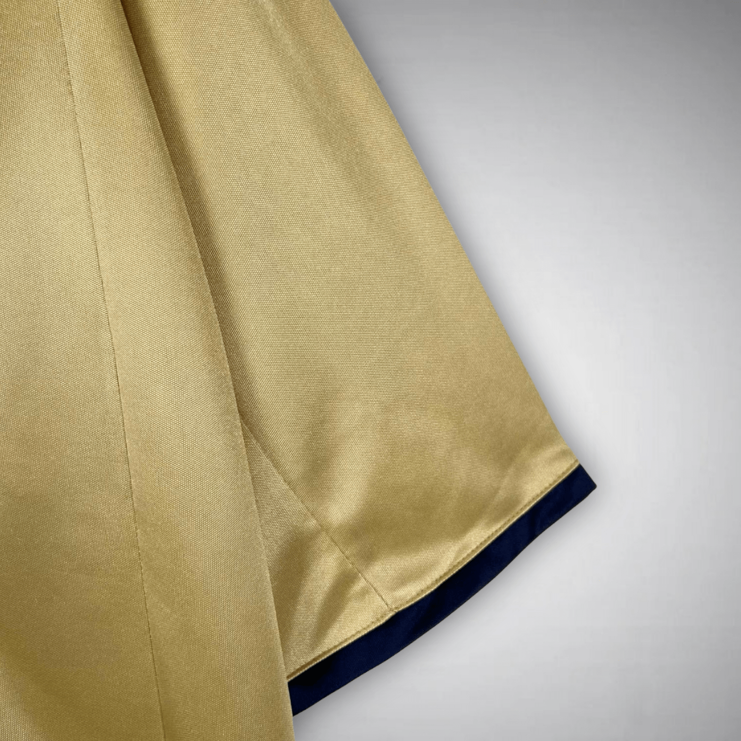 02/03 FC Barcelona Gold Away Retro Kit - FutKulture