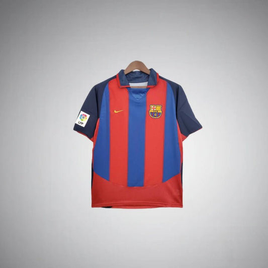 03/04 FC Barcelona Home Kit - FutKulture
