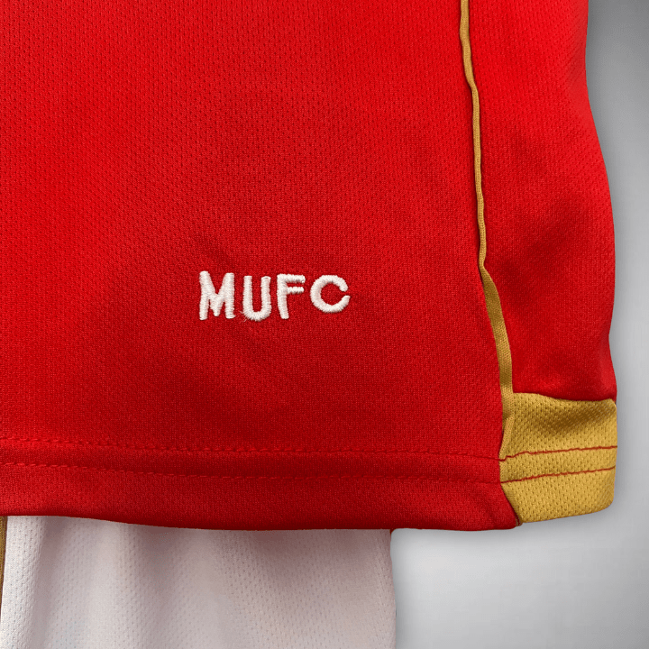 06/07 Manchester United Home Kids Size Kit - FutKulture