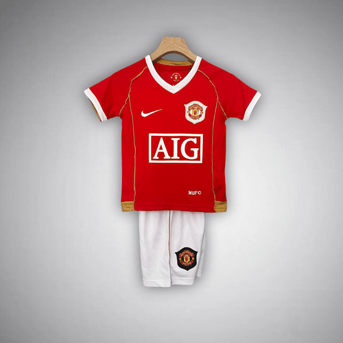 06/07 Manchester United Home Kids Size Kit - FutKulture