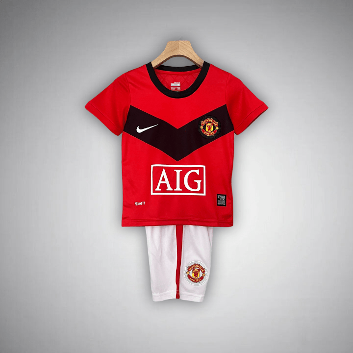 09/10 Manchester United Home Kids Size Kit - FutKulture
