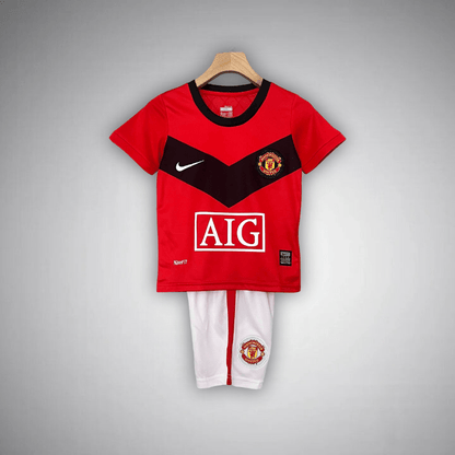 09/10 Manchester United Home Kids Size Kit - FutKulture