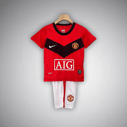 09/10 Manchester United Home Kids Size Kit - FutKulture