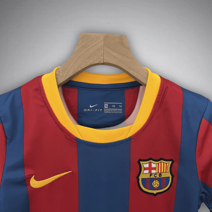 10/11 FC Barcelona Home Kids Size Kit - FutKulture