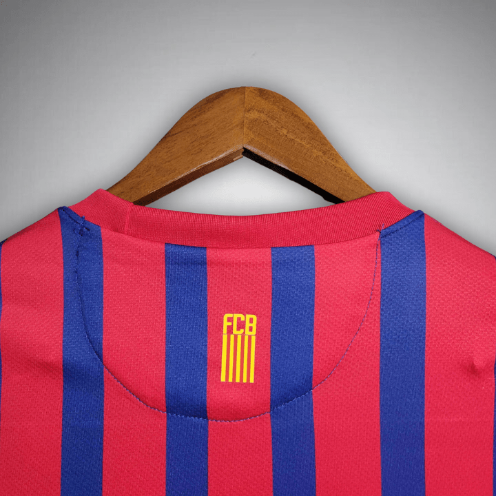 11/12 FC Barcelona Long Sleeve Home Kit - FutKulture