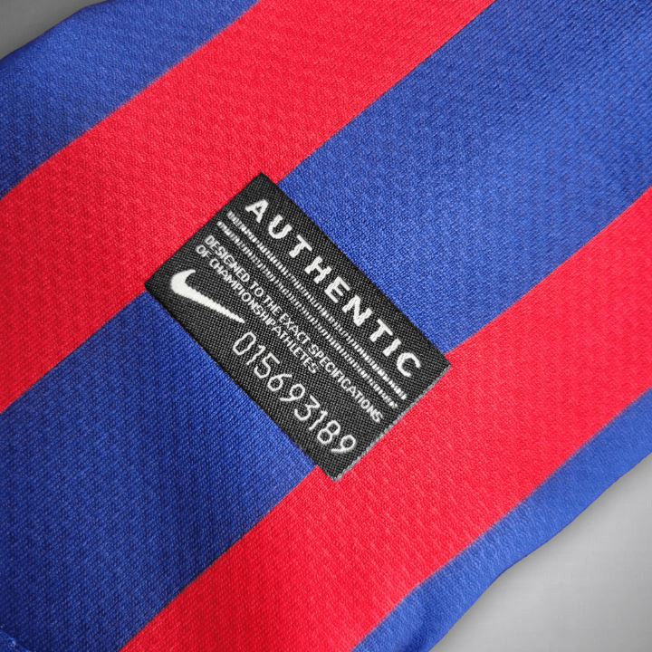 11/12 FC Barcelona Long Sleeve Home Kit - FutKulture