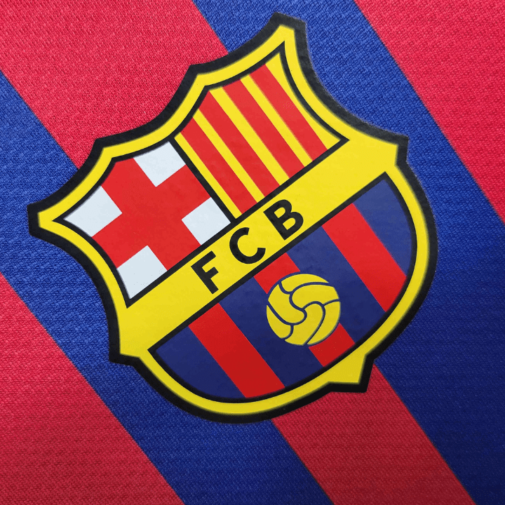 11/12 FC Barcelona Long Sleeve Home Kit - FutKulture
