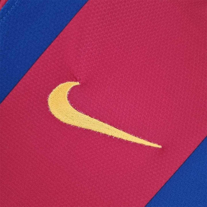 11/12 FC Barcelona Long Sleeve Home Kit - FutKulture
