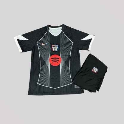 Barcelona "Black Dream" Kids Size Kit