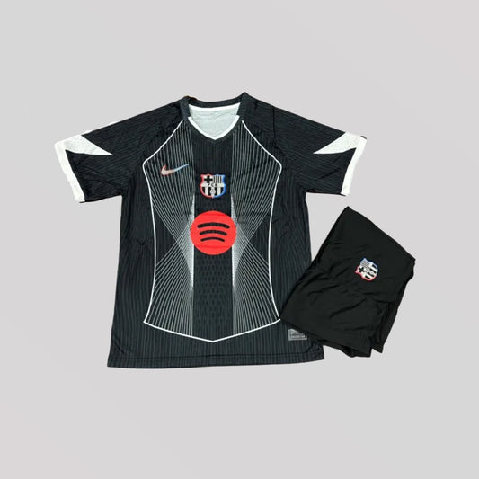 Barcelona "Black Dream" Kids Size Kit