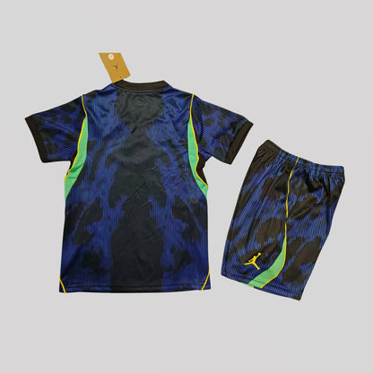 Brazil 2026 Away World Cup Premium Kids Size Kit - FutKulture