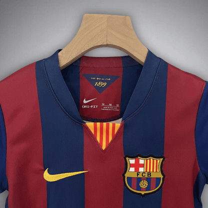 14/15 FC Barcelona Home Kids Size Kit - FutKulture
