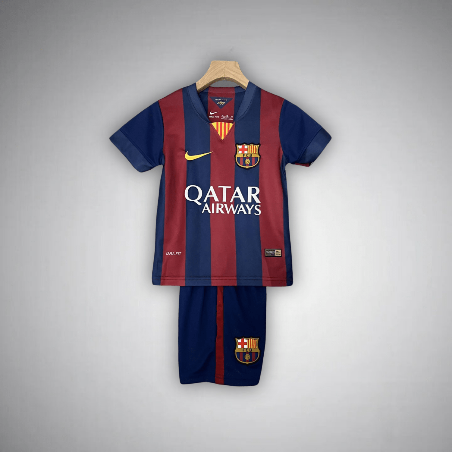 14/15 FC Barcelona Home Kids Size Kit - FutKulture