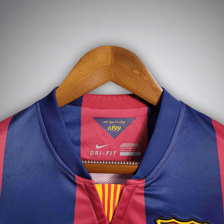 14/15 FC Barcelona Home Long Sleeve Kit - FutKulture