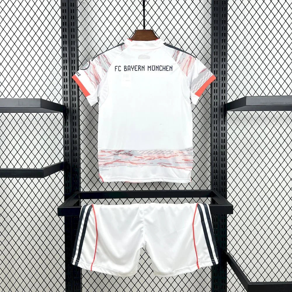 2025/2026 Bayern Munchen Away Kids Size Kit