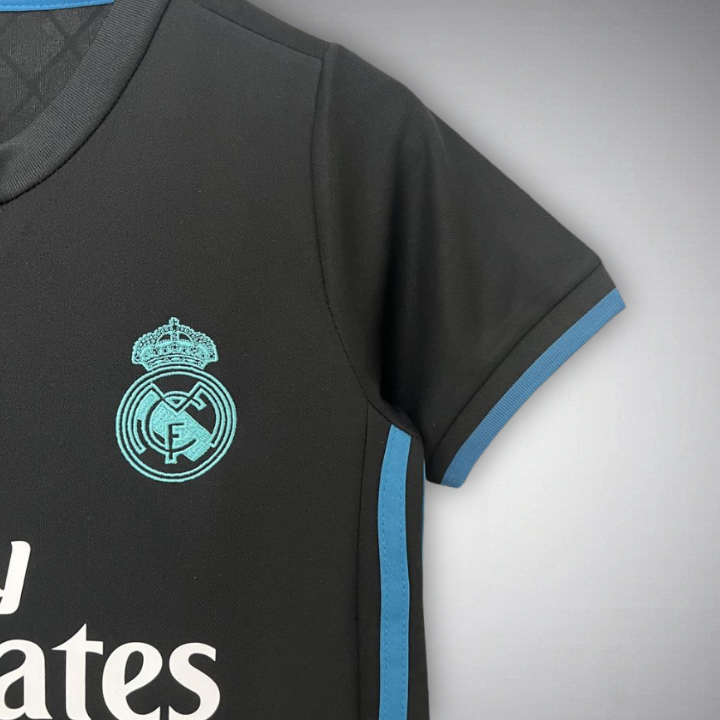 17/18 Real Madrid Away Premium Kids Size Kit - FutKulture