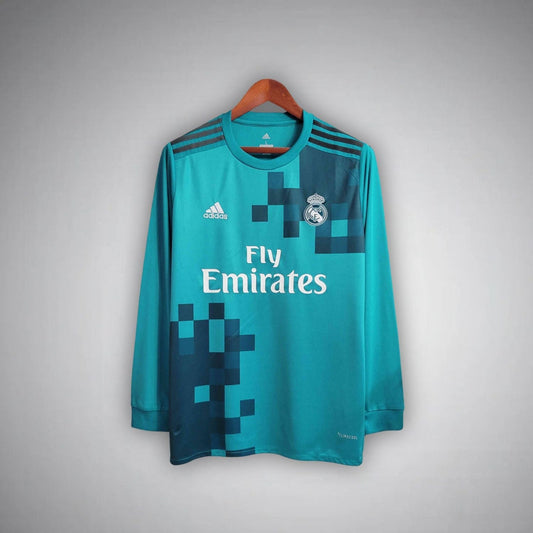 17/18 Real Madrid Third Long Sleeve Kit - FutKulture
