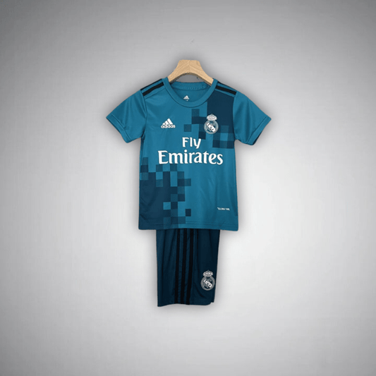 17/18 Real Madrid Third Premium Kids Size Kit - FutKulture