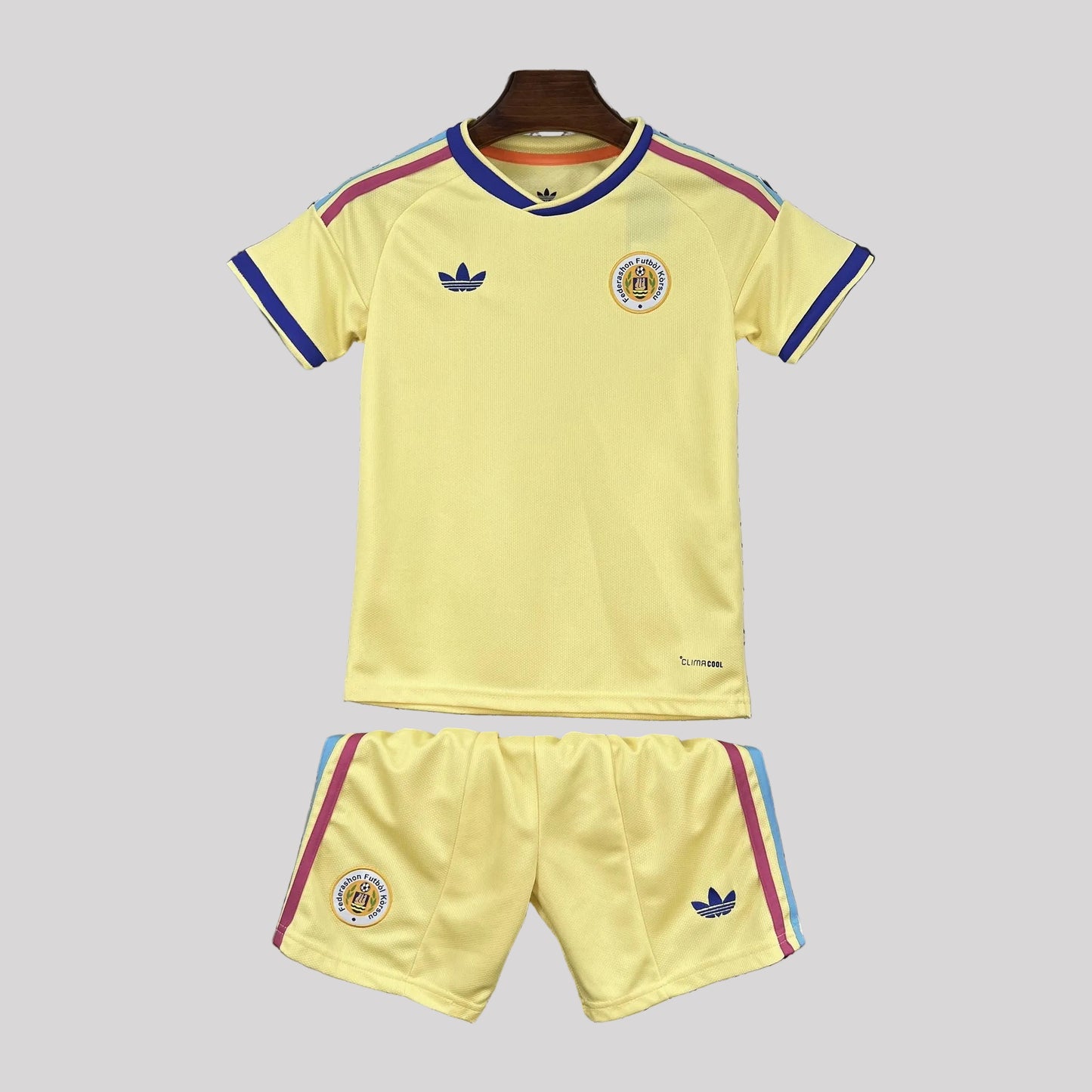 2026 Curacao Away World Cup Kids Size Kit