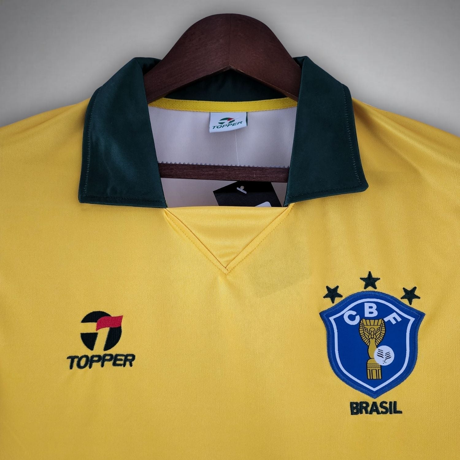 1986 Brazil Home Kit - FutKulture