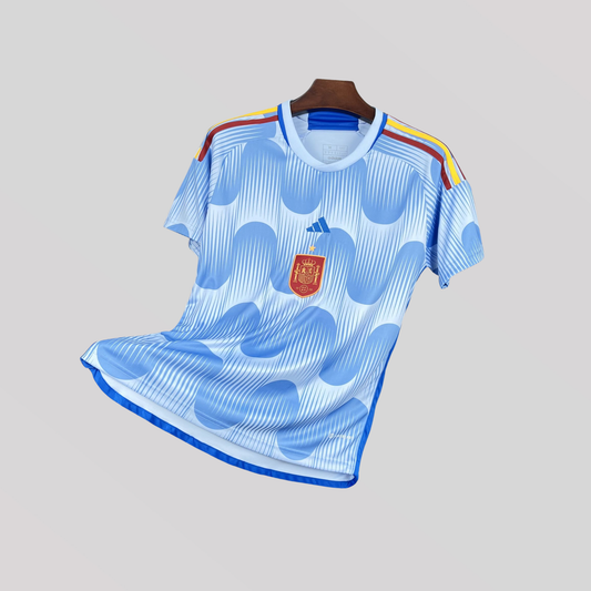 Spain 2022 World Cup Men’s Away Retro Football Kit
