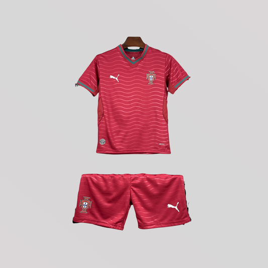 Portugal World Cup Home Kids Size Kit