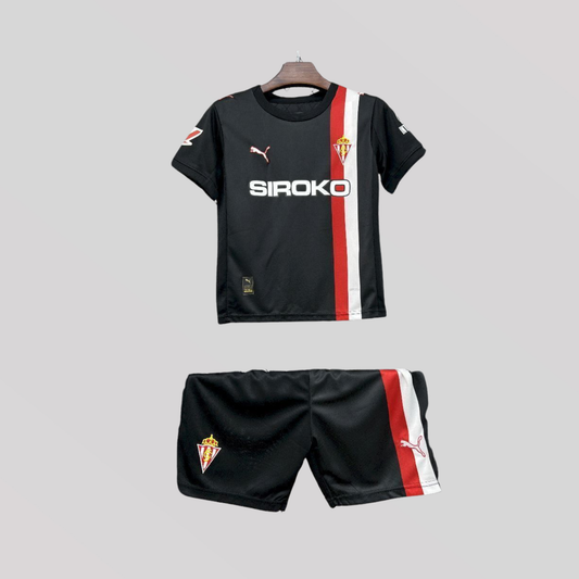 Sporting Gijón Away Kids Size Kit