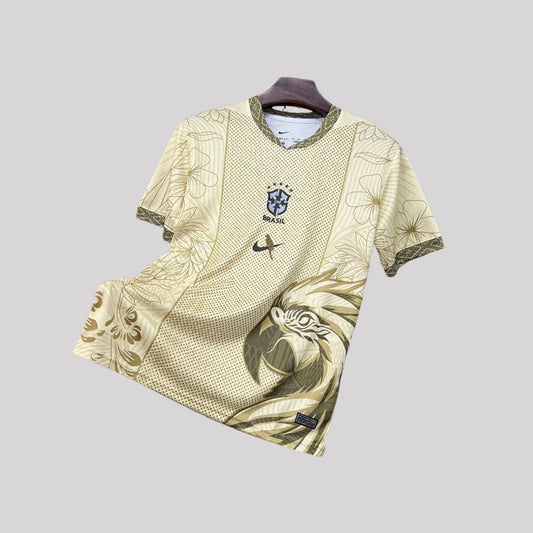 Brazil "Arara Gold" Premium Kit - FutKulture
