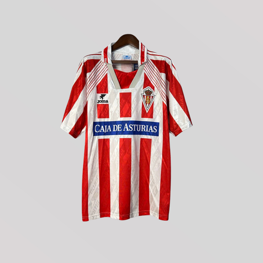 Sporting de Gijón 1994/95 Home Retro Football Kit
