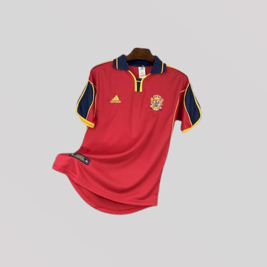 Spain 1998 Home Retro Football Kit