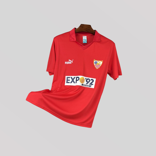 Sevilla 1987–1990 Away Retro Football Kit