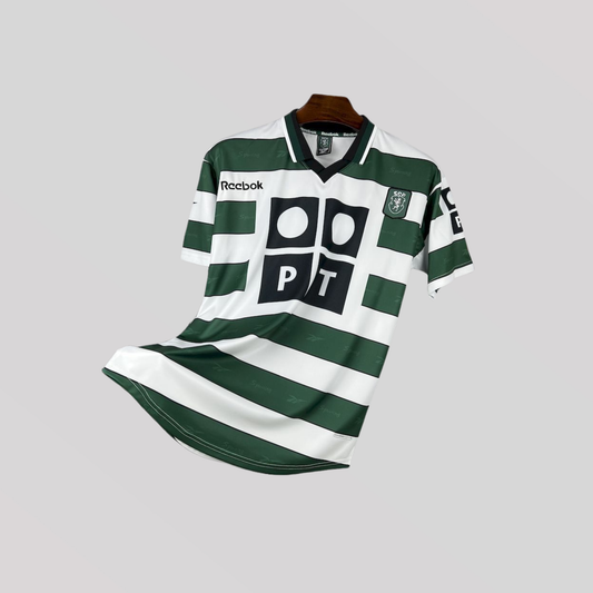 Sporting Lisbon 2000/01 Home Retro Football Kit