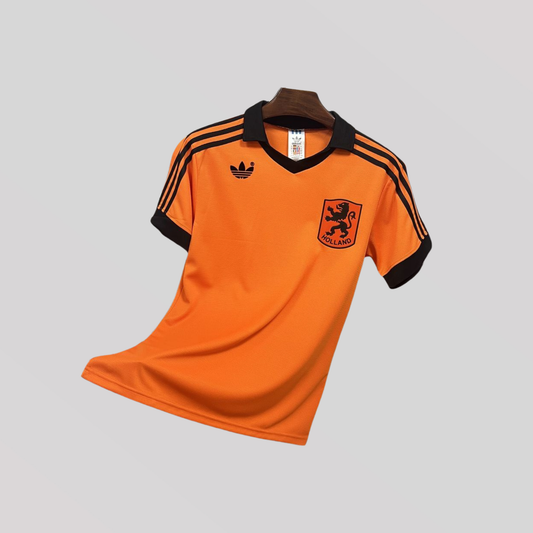 Netherlands 1980 Men’s Home Retro Football Kit