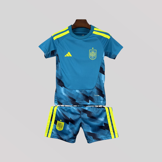 Spain World Cup Goalkeeper Kids Size Kit
