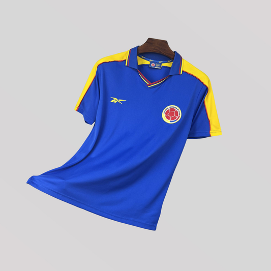 Colombia 1998 Men’s Away Retro Football Kit