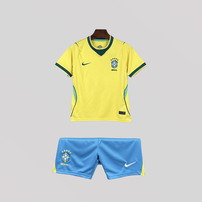 Brazil World Cup Home Kids Size Kit