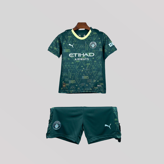 Manchester City Fourth Kids Size Kit